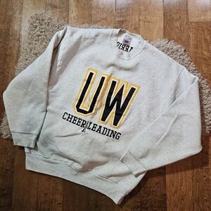 Vintage Univeristy Of Waterloo Cheerleading Sweater
